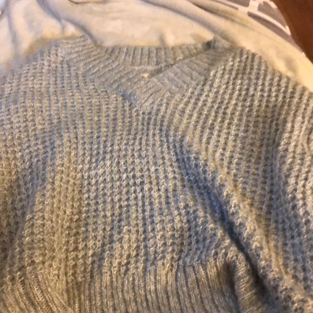 Hollister grey sweater